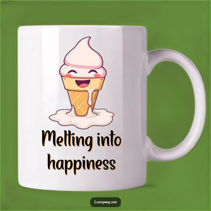Funny Melting Ice Cream Mug: Embrace the Joy of Sweetness and Humor