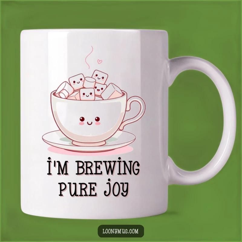 Funny Marshmallow Dance Teacup Mug: A Whimsical and Hilarious Gift for Coffee Lovers