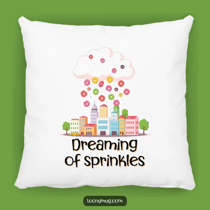 Funny Donut Cloud Pillow: Cozy Comfort with a Sweet, Humorous Touch