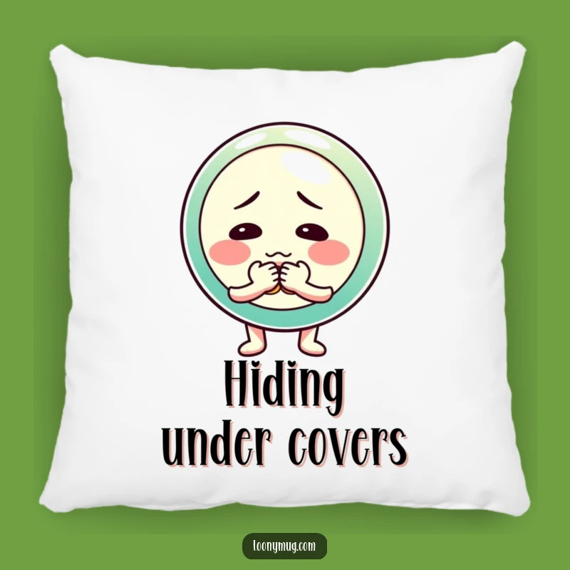 Funny Shy Button Fumble Pillow: Cuddle Up with Your Favorite Shy Character