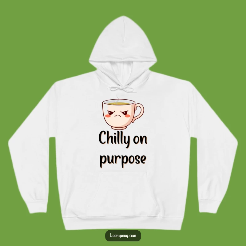 Cozy Funny Grumpy Teacup Hoodie: Stay Warm and Sarcastic All Day Long!