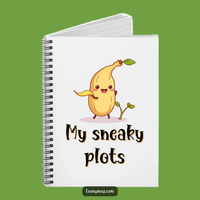 Funny Banana Peel Potato Notebook: Jot Down Prankster Ideas - Gift!