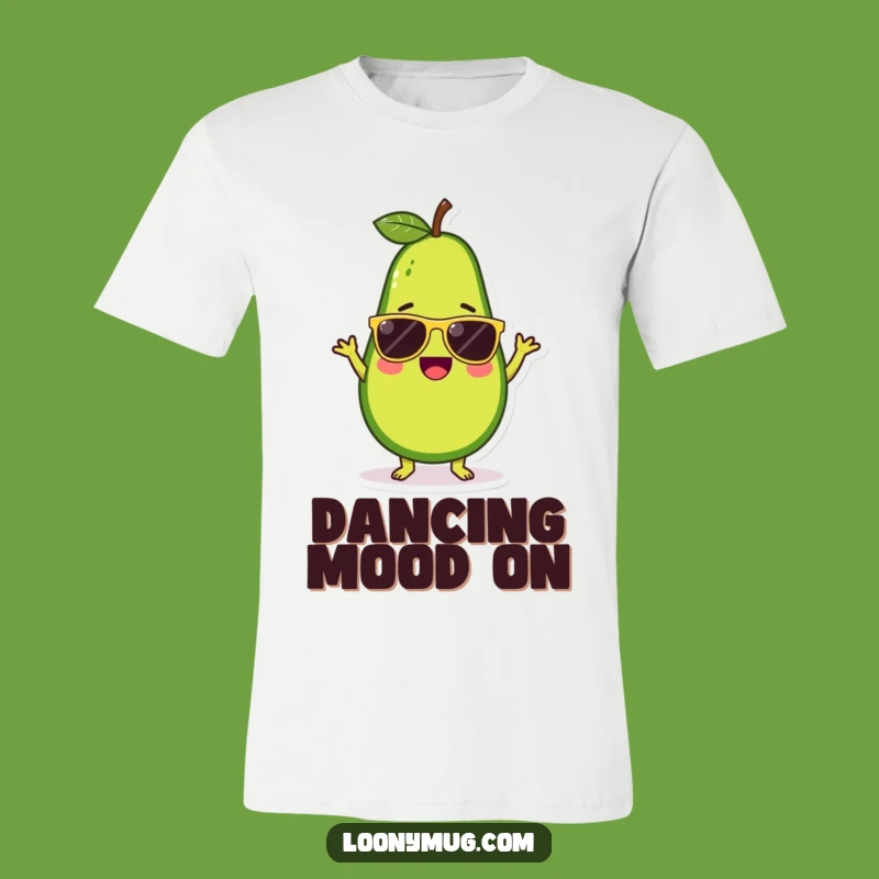 Funny Avocado Sunglasses Dance T-Shirt: Dance Your Way Through Life!