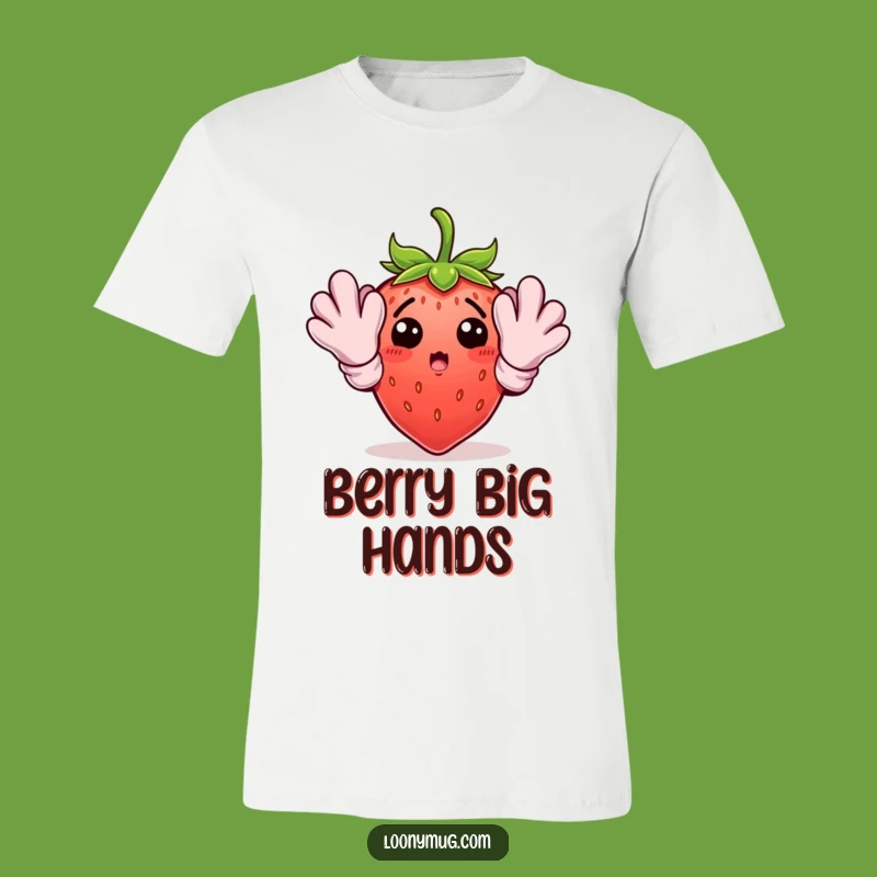 Funny Gardening Strawberry T-Shirt: Wear Your Surprise with This Hilarious Gardener's Tee